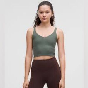 lululemon athletica Green Tank Top